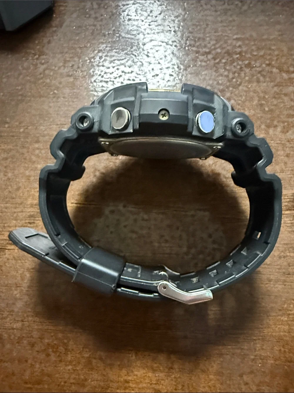 Casio G-Shock Black and Gold Analog-Digital Sport Watch (need new battery)